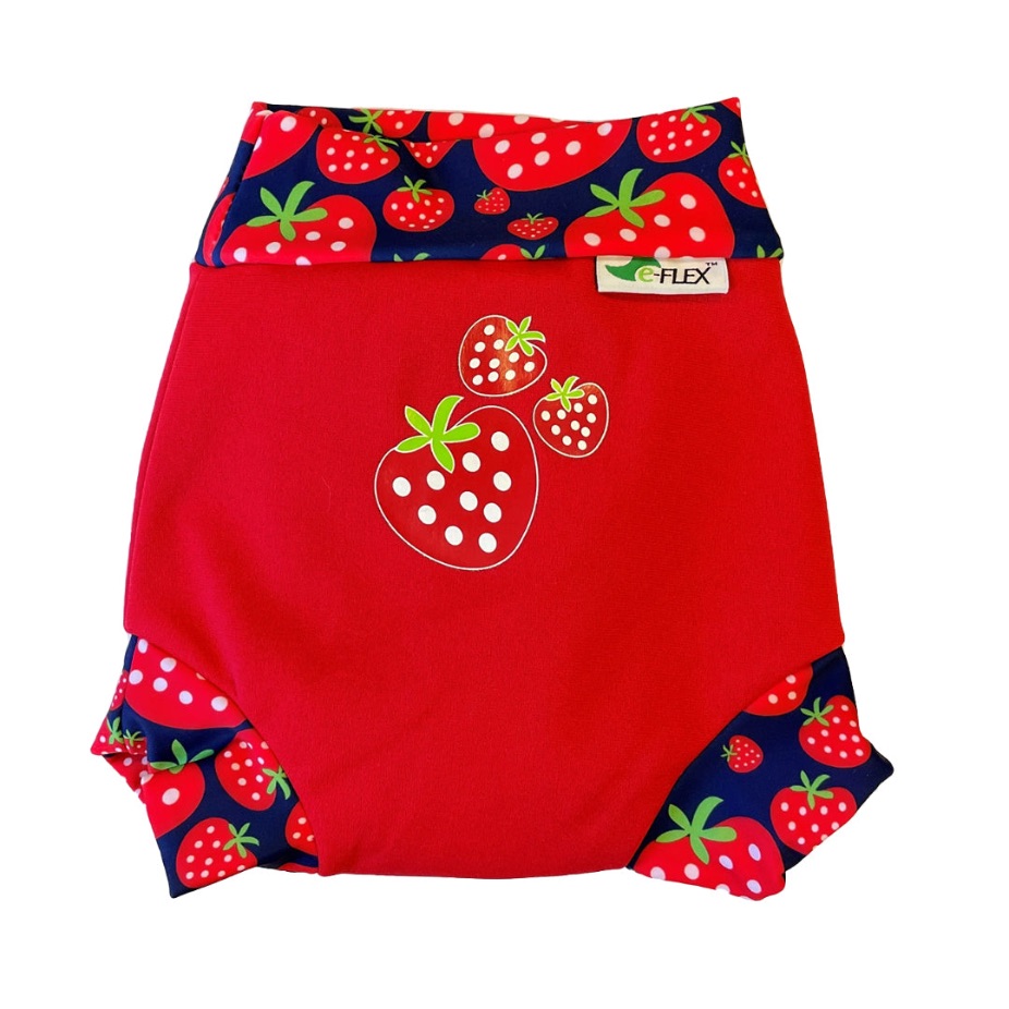 Konfidence – Splashy Nappies with E-Flex – Red Strawberry – Mud 'n Lace